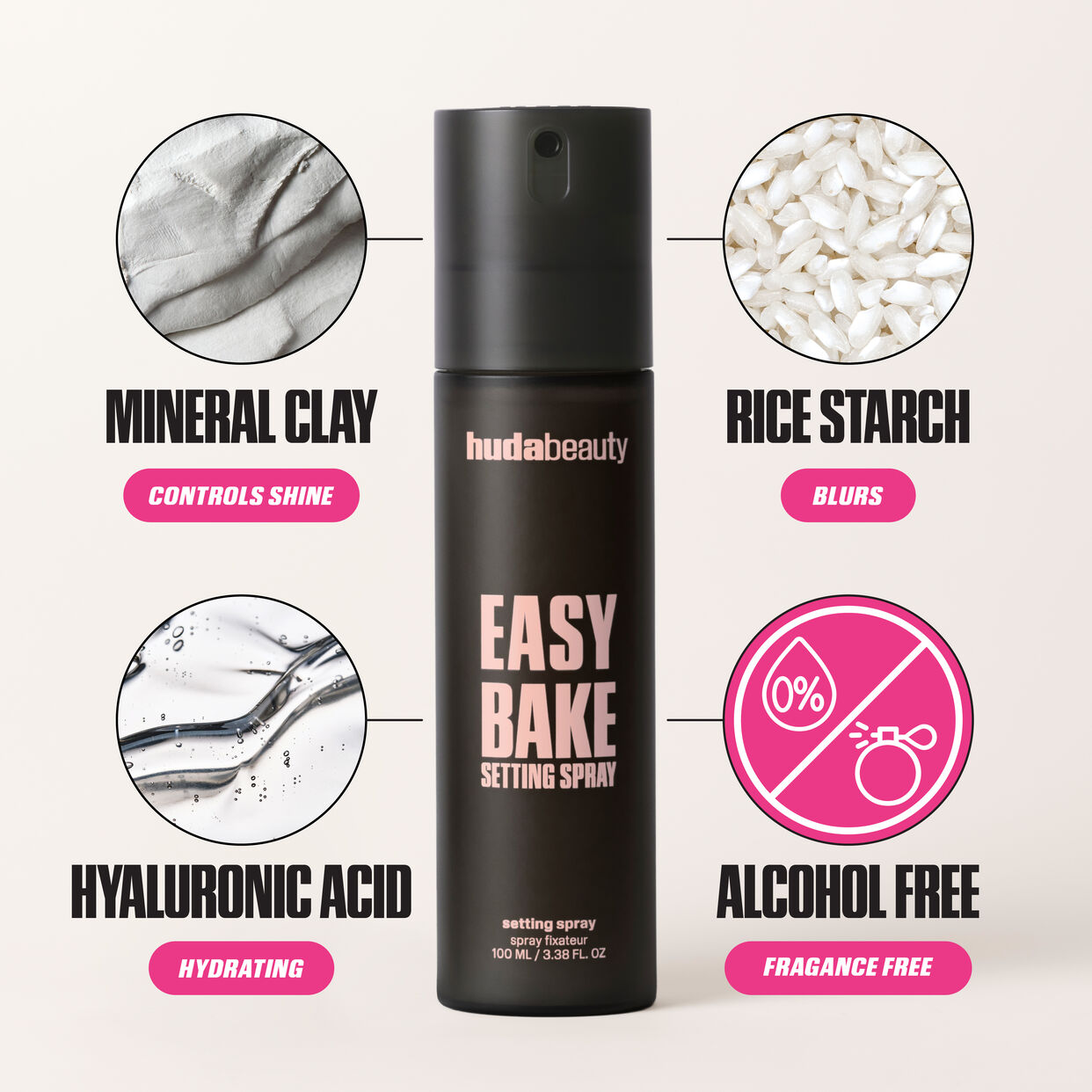 Easy Bake Setting Spray with 16-Hour Wear